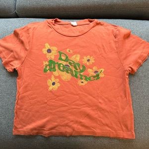 urban outfitters graphic baby tee